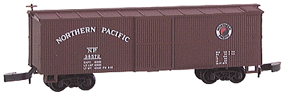 40' Double Sheathed Single Door Boxcar w/Marklin Compatible Couplers -- NP