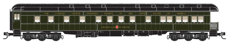 Pullman Heavyweight 3-2 Observation - Ready to Run -- Catholic Church "St. Peter" (Pullman green, black)