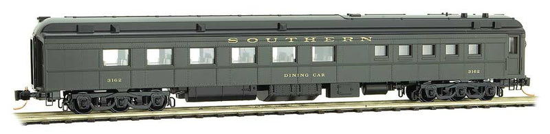 80' Heavyweight Diner - Ready to Run -- Southern Railway 3162 (Pullman Green, black)