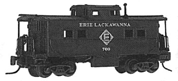 30' Steel Caboose w/Marklin Couplers -- EL
