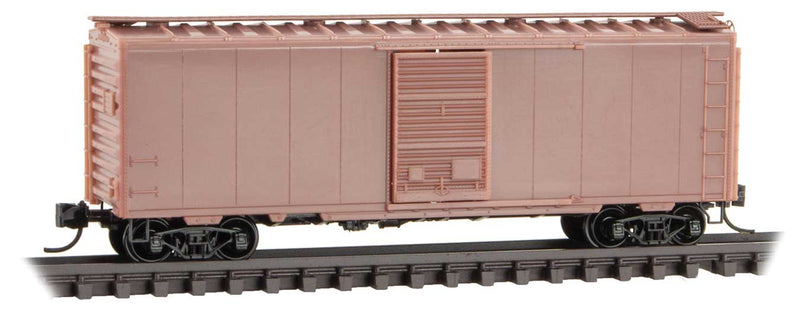 40' Single-Door Boxcar - Ready to Run -- Undecorated