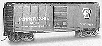 40' Standard Boxcar w/Single door -- Pennsylvania Railroad #603125
