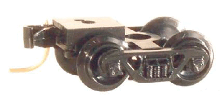 Barber Roller-Bearing Trucks -- With Short Extended Couplers  1 Pair