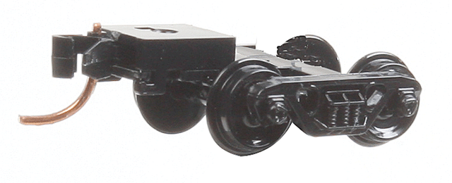 Barber Roller-Bearing Trucks -- With Medium Extended Couplers  1 Pair
