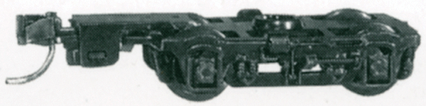 Four-Wheel Passenger Car Trucks -- With Adjustable Length Couplers  1 Pair