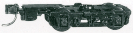 Four-Wheel Passenger Car Trucks -- With Adjustable Length Couplers  1 Pair