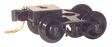 Freight Car Trucks  1 Pair -- National B-1 w/Short Extended Couplers