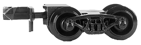 Bettendorf Trucks -- With Rapido Style Couplers  1 Pair