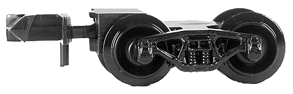 Bettendorf Trucks -- With Rapido Style Couplers  1 Pair