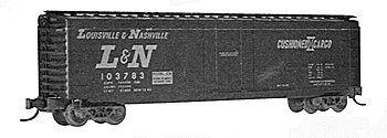 50' PD Boxcar L&N