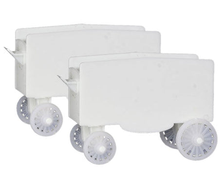 15' Closed-Side Circus Wagon 2-Pack - Kit -- Undecorated