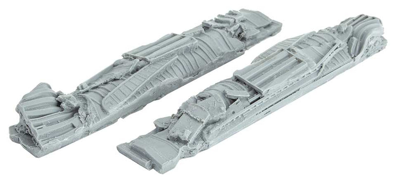 Scrap Metal Load 2-Pack -- Unpainted Resin Casting
