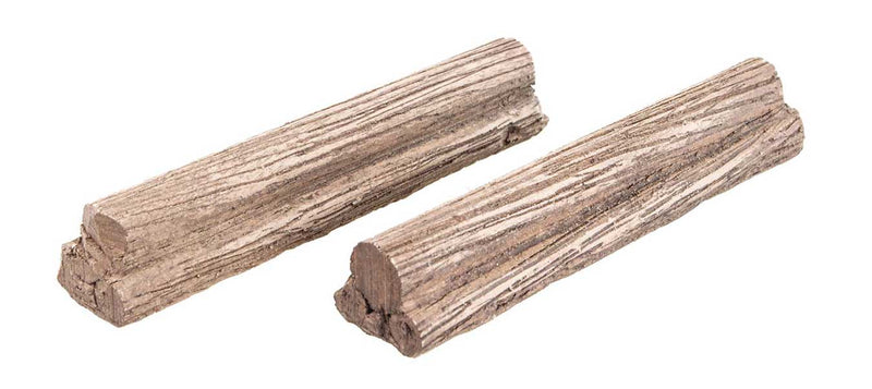 Log Load 2-Pack -- Unpainted Cast Resin