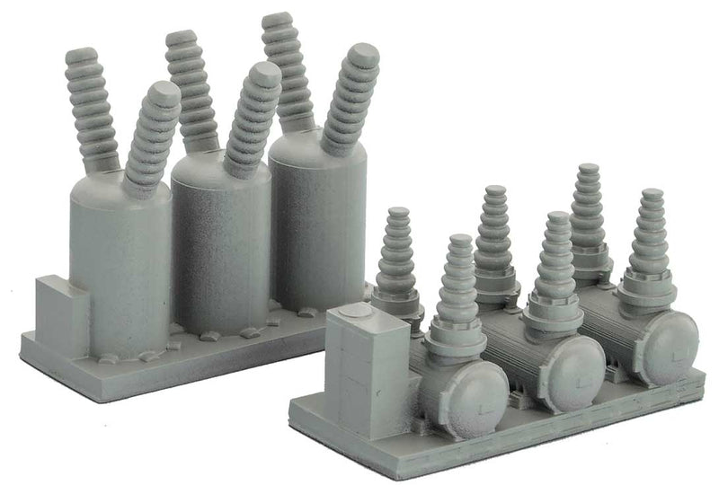 Transformer Load 2-Pack -- Unpainted Cast Resin