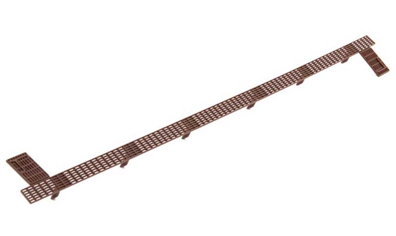 1073-C Cored-Thru Steel Roofwalk -- Fits 50' Boxcars pkg(12)