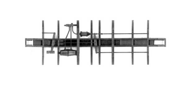 Underframe pkg(6) -- For 40' PS-1 Boxcars