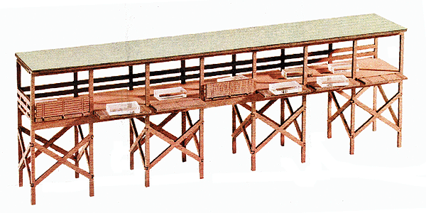 Icing Deck Extension w/Ice Blocks - Kit (Laser-Cut Wood)
