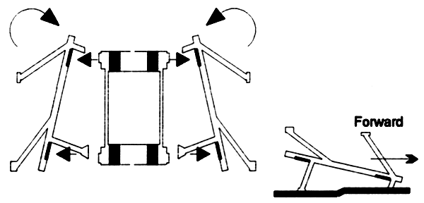 Automobile Rack - Kit -- Unpainted pkg(2)