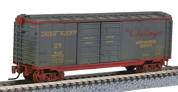 Weathered Car -- Union Pacific