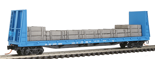 61' Bulkhead Flatcar -- Great Northern #160335