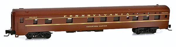 Streamlined Pullman 6-6-4 Sleeper w/Smooth Sides - Ready to Run -- Pennsylvania