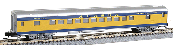 Smoothside Coach -- Alaska Railroad