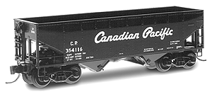 33' Twin Bay Offset Side Hopper -- CP #354116 (black w/white lettering)