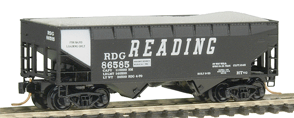 33' Offset Side 2-Bay Hopper -- Reading #86585 New load