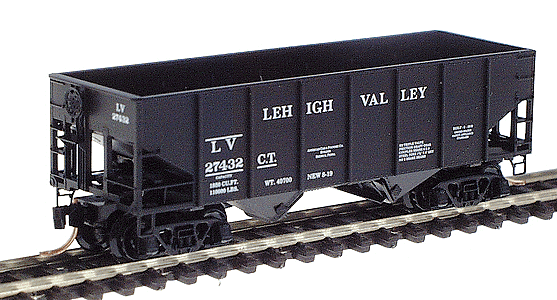 33' 2-Bay Rib Side Hopper -- Lehigh Valley #27432
