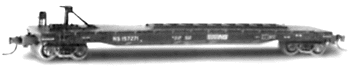 57' Flatcar - Norfolk Southern