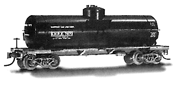 39' Single dome tank car -- SHPX #7673