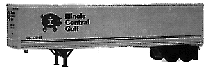 45' Trailer -- Illinois Central Gulf #235192