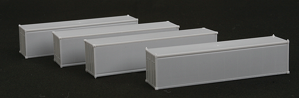 40' Container 4-Pack -- Undecorated
