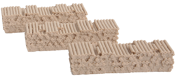 Pulpwood Loads -- Fits 40' Bulkhead Flatcars pkg(3)