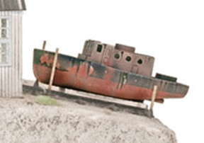 30' Boat - Kit -- Unpainted pkg(2)