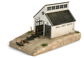Boat Repair Shop - Kit (Laser-Cut Wood)
