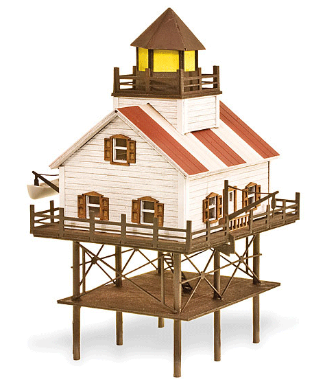 Lighthouse - Kit (Laser-Cut Wood)