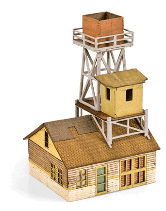 Pump House -- Laser-Cut Wood Kit
