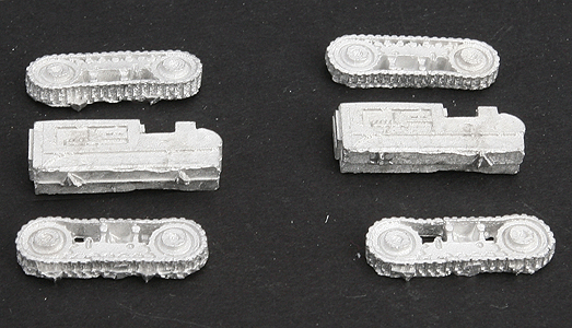 Logging Bulldozer - Kit -- Unpainted (Small) Set #2 pkg(2)