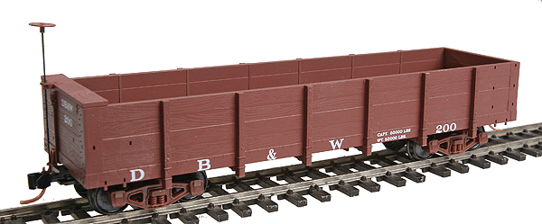 30' Gondola -- Denver, Boulder & Western #200 (Boxcar Red, white Lettering)
