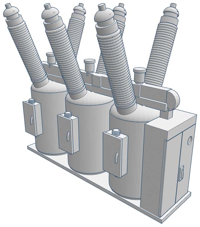 High Voltage Transformer Flatcar Load