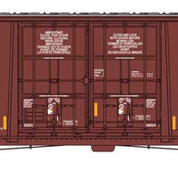 60' Rib-Side, Double-Plug-Door High-Cube Boxcar 3-Pack - Ready to Run -- Canadian National DWC 795166, 795194, 795297 (Boxcar Red, Website Logo)