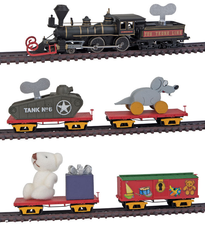 Toy Trunk Line Christmas Train-Only Set