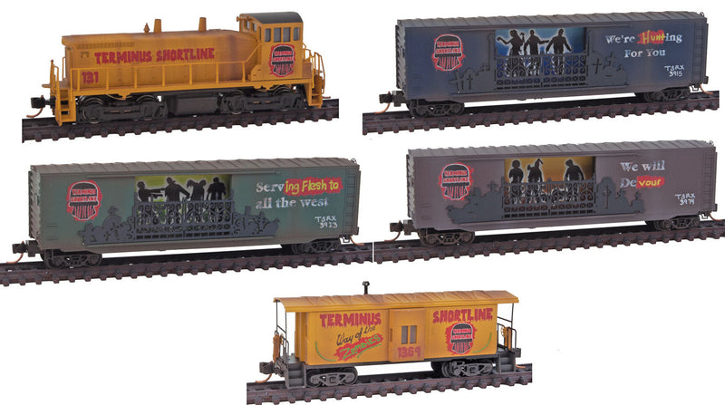 Zombie Halloween Train-Only Set -- Terminus Shortline