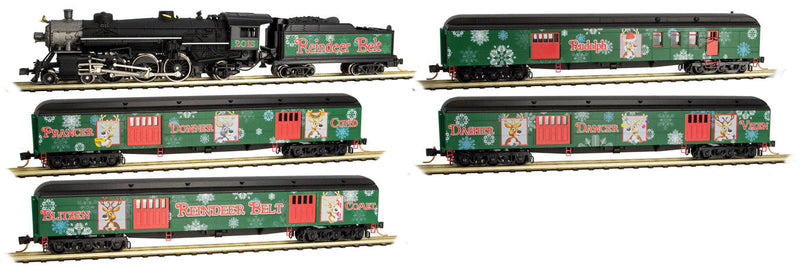 Reindeer Belt Christmas Train-Only Set-1