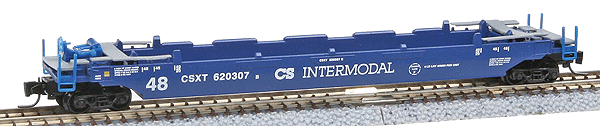 Intermodal Runner Pack pkg(4) -- CSX #620300A, 620300B, 620307A, 620307B