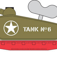 Toy Trunk Line Christmas Train Set