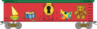 Toy Trunk Line Christmas Train Set