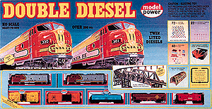 Double Diesel Train Set