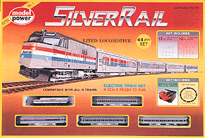 Silver Rail Train Set